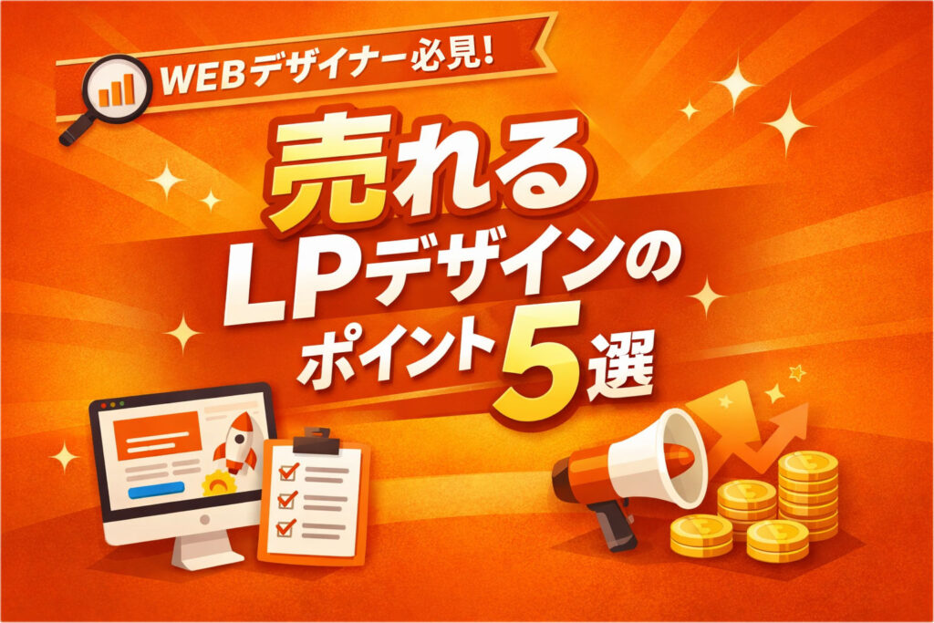 売れるLPデザインのポイント5選